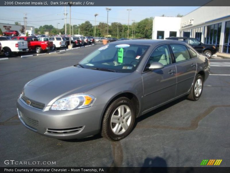 Dark Silver Metallic / Gray 2006 Chevrolet Impala LS