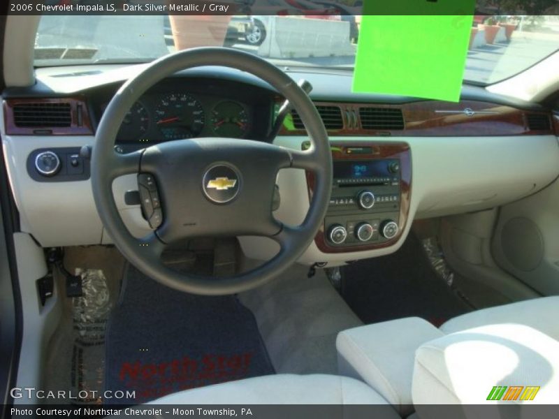 Dark Silver Metallic / Gray 2006 Chevrolet Impala LS