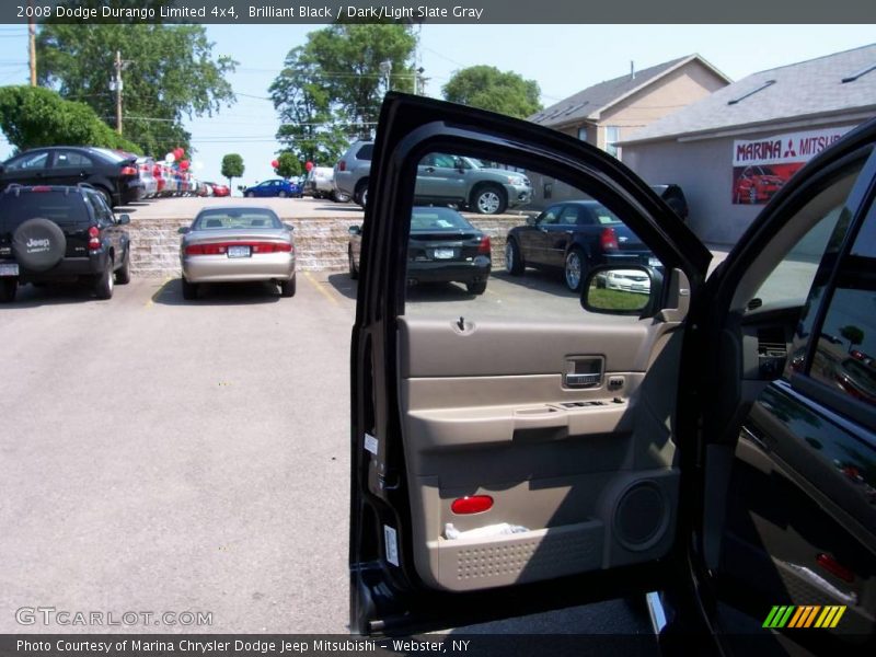 Brilliant Black / Dark/Light Slate Gray 2008 Dodge Durango Limited 4x4