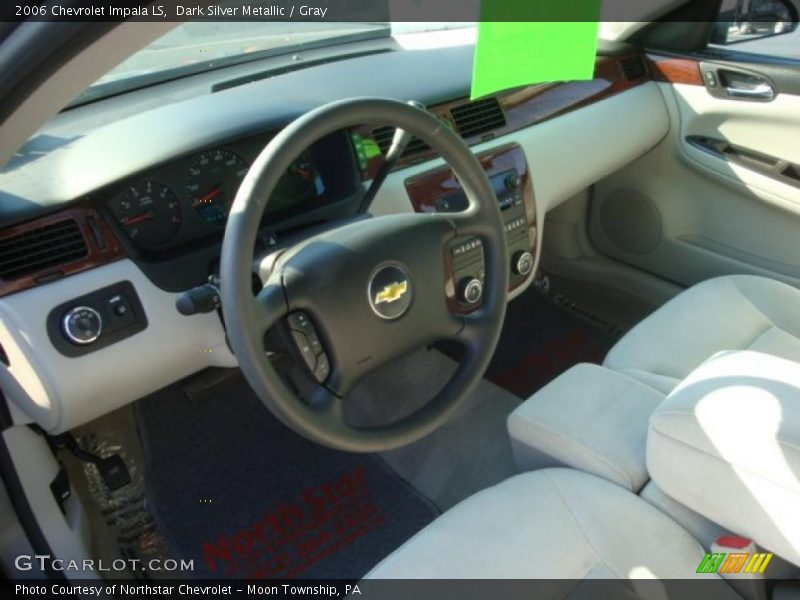 Dark Silver Metallic / Gray 2006 Chevrolet Impala LS