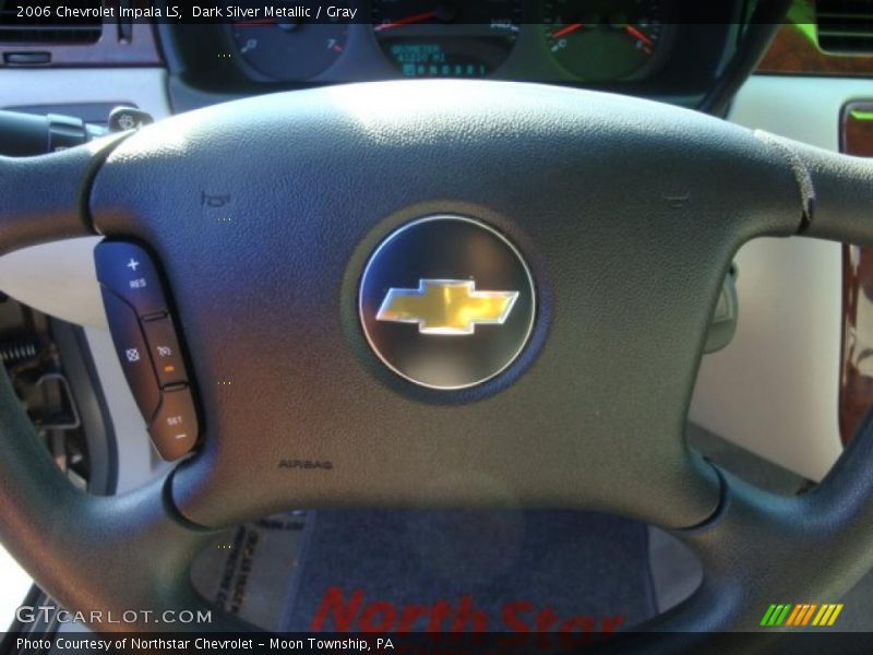 Dark Silver Metallic / Gray 2006 Chevrolet Impala LS