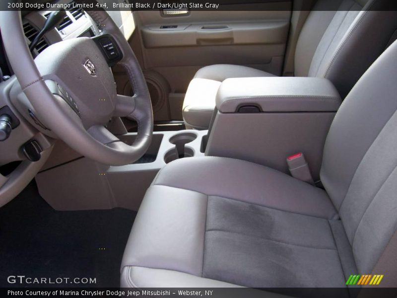 Brilliant Black / Dark/Light Slate Gray 2008 Dodge Durango Limited 4x4