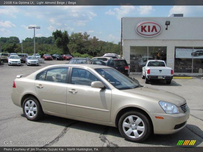 Light Almond Beige / Beige 2008 Kia Optima LX