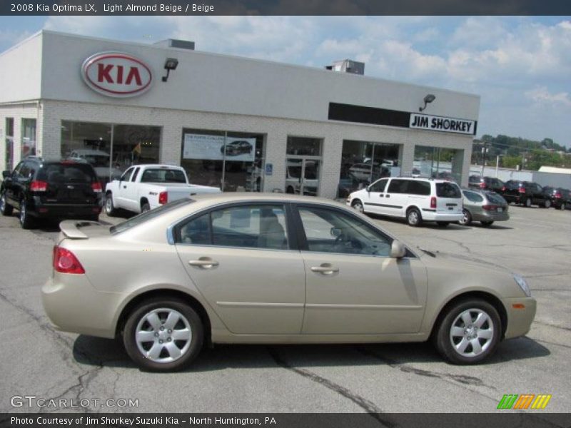 Light Almond Beige / Beige 2008 Kia Optima LX