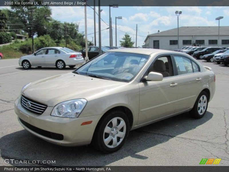 Light Almond Beige / Beige 2008 Kia Optima LX