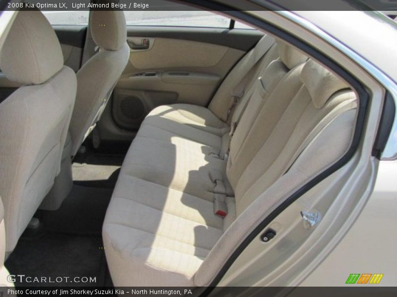 Light Almond Beige / Beige 2008 Kia Optima LX