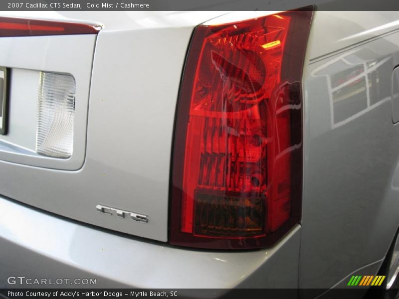 Gold Mist / Cashmere 2007 Cadillac CTS Sedan