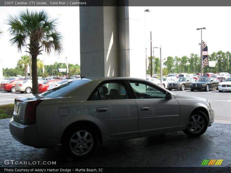 Gold Mist / Cashmere 2007 Cadillac CTS Sedan