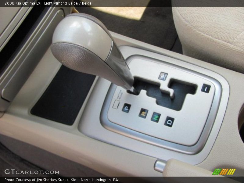 Light Almond Beige / Beige 2008 Kia Optima LX