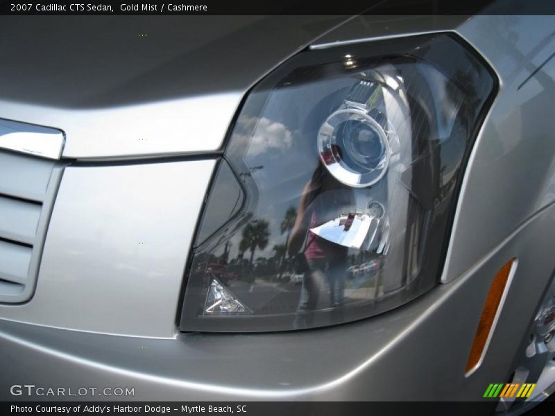 Gold Mist / Cashmere 2007 Cadillac CTS Sedan