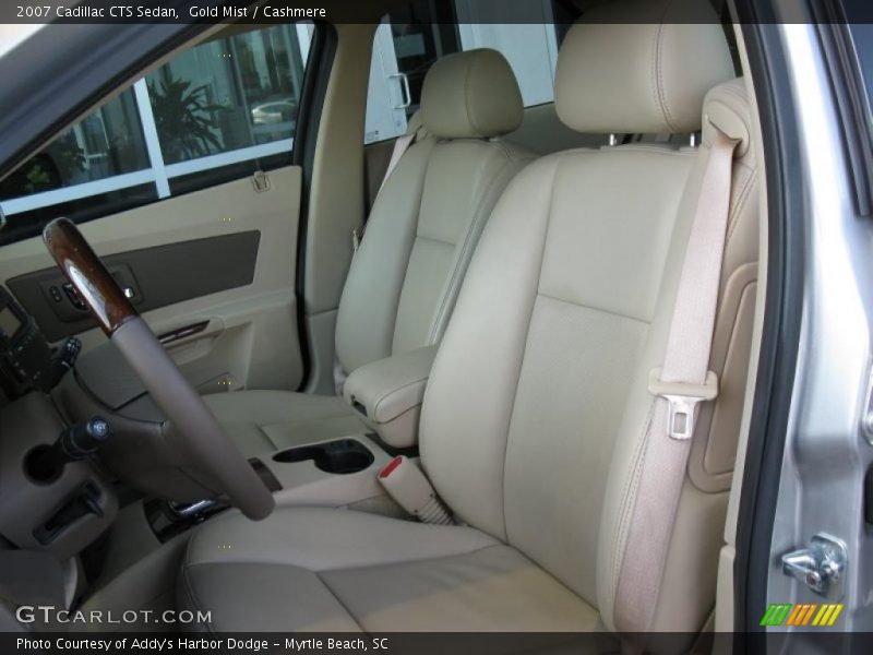 Gold Mist / Cashmere 2007 Cadillac CTS Sedan