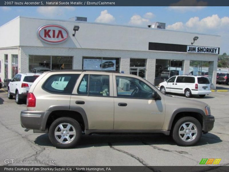 Natural Suede Metallic / Ebony/Cashmere 2007 Isuzu Ascender S