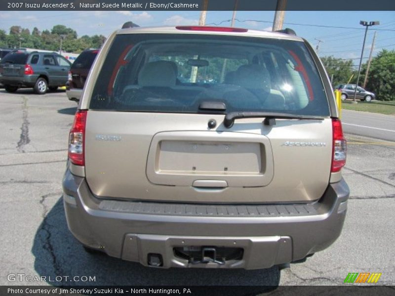 Natural Suede Metallic / Ebony/Cashmere 2007 Isuzu Ascender S