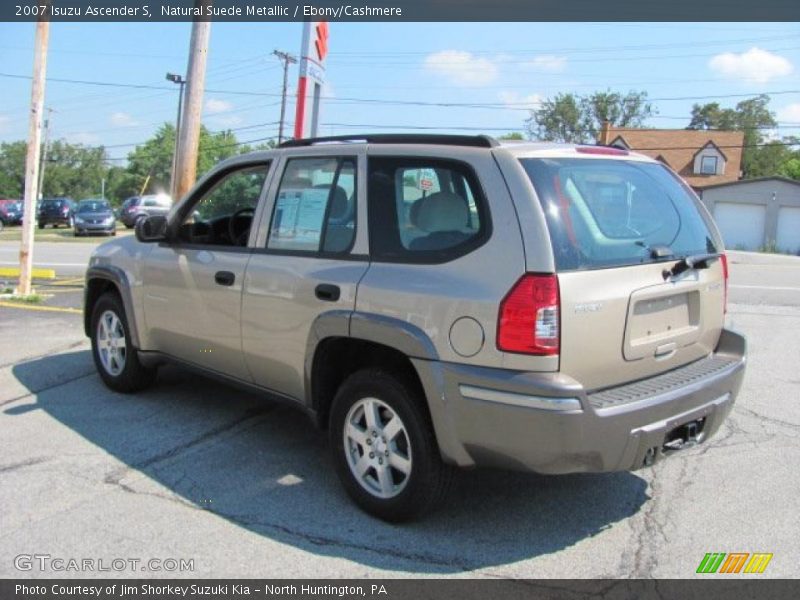 Natural Suede Metallic / Ebony/Cashmere 2007 Isuzu Ascender S