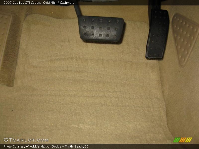 Gold Mist / Cashmere 2007 Cadillac CTS Sedan