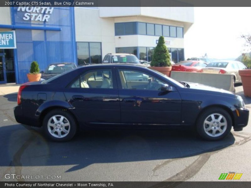 Blue Chip / Cashmere 2007 Cadillac CTS Sedan
