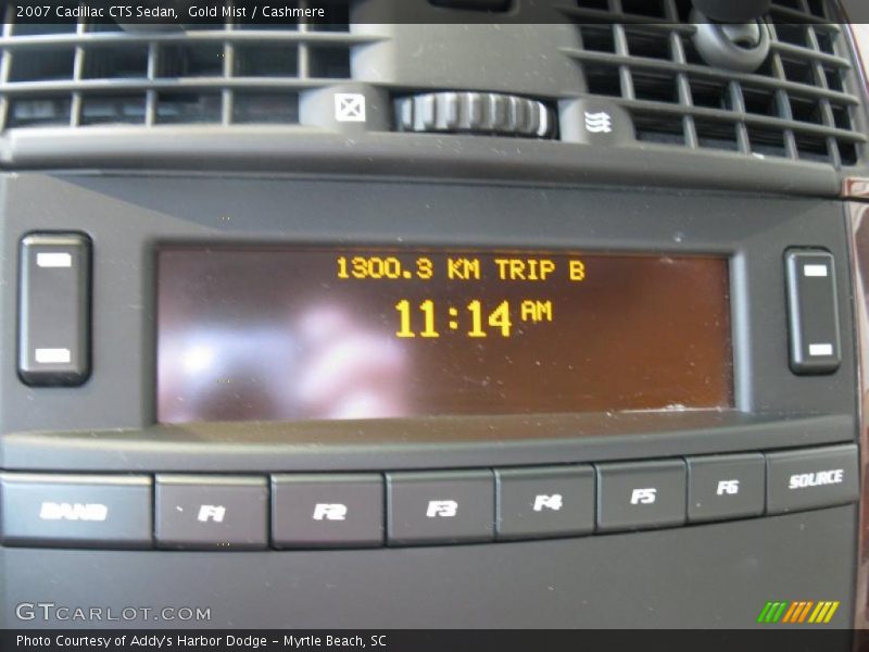 Gold Mist / Cashmere 2007 Cadillac CTS Sedan