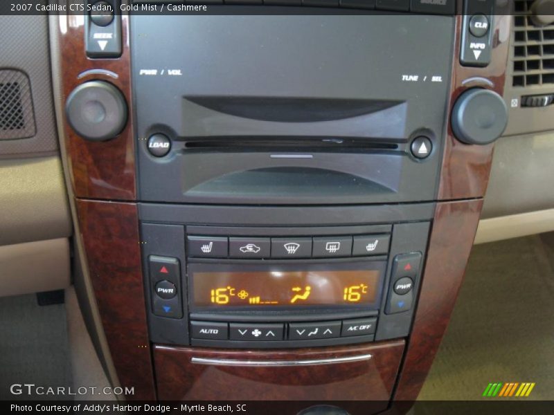 Gold Mist / Cashmere 2007 Cadillac CTS Sedan