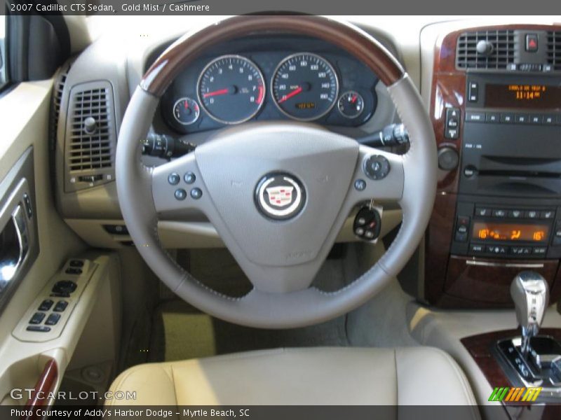 Gold Mist / Cashmere 2007 Cadillac CTS Sedan