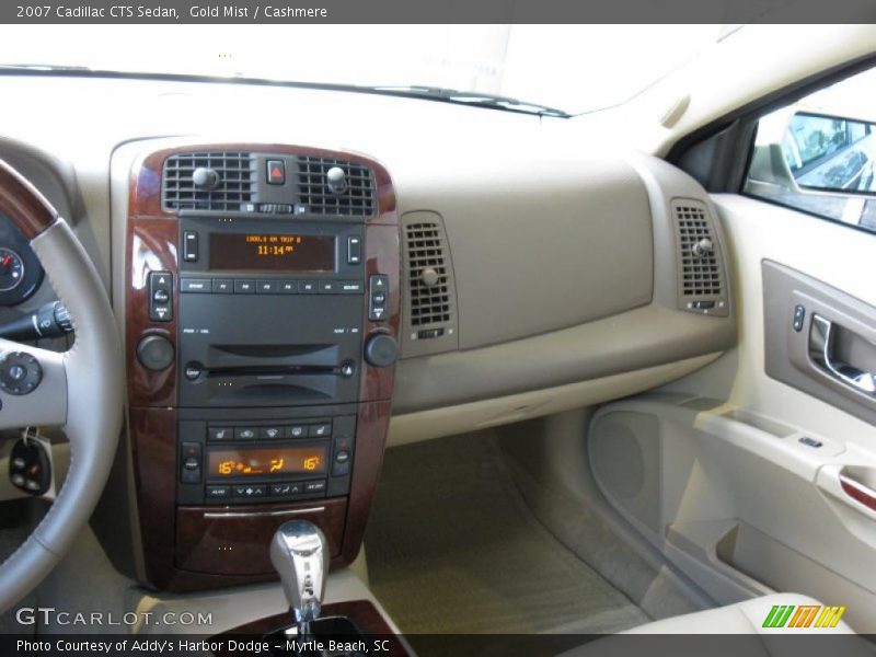 Gold Mist / Cashmere 2007 Cadillac CTS Sedan