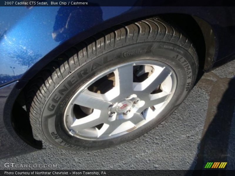 Blue Chip / Cashmere 2007 Cadillac CTS Sedan