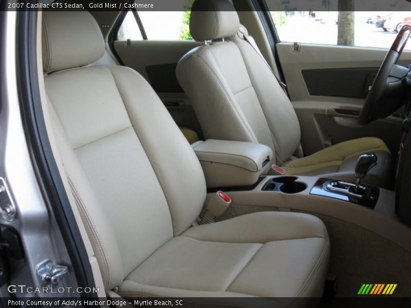 Gold Mist / Cashmere 2007 Cadillac CTS Sedan