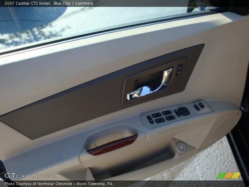 Blue Chip / Cashmere 2007 Cadillac CTS Sedan