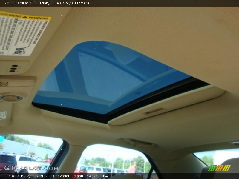 Blue Chip / Cashmere 2007 Cadillac CTS Sedan