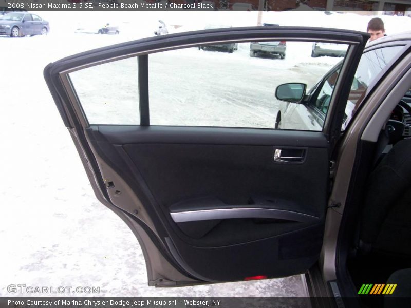 Pebble Beach Metallic / Charcoal Black 2008 Nissan Maxima 3.5 SE