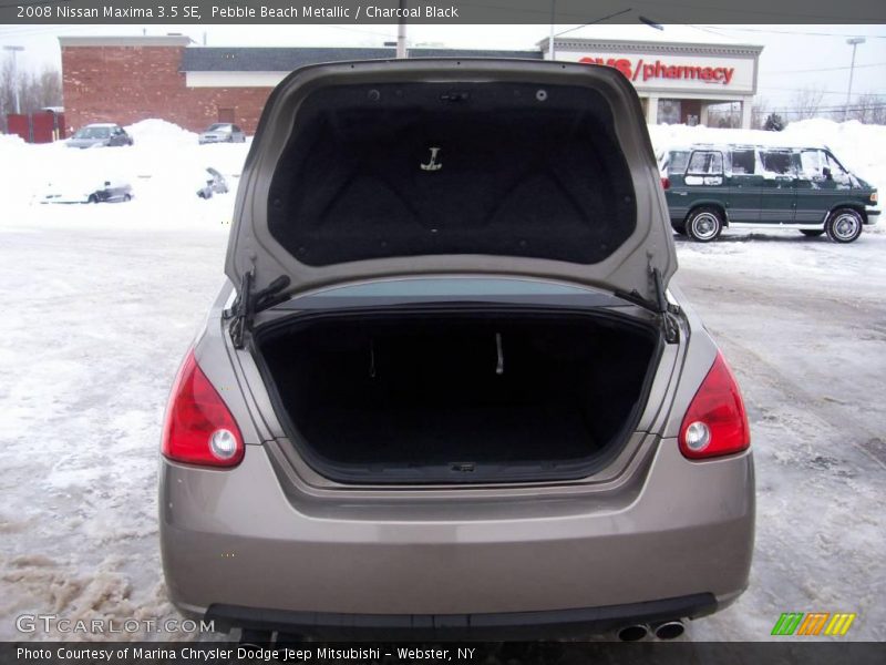 Pebble Beach Metallic / Charcoal Black 2008 Nissan Maxima 3.5 SE