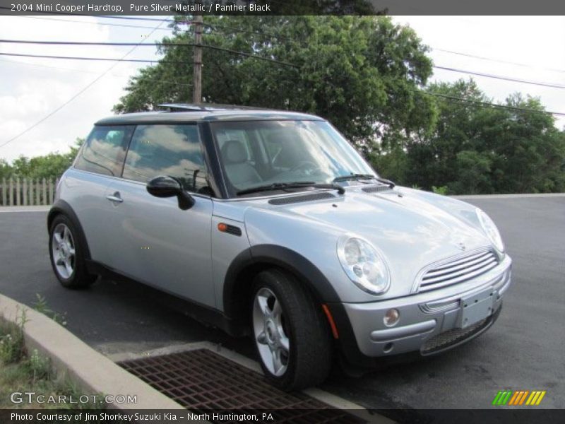 Pure Silver Metallic / Panther Black 2004 Mini Cooper Hardtop