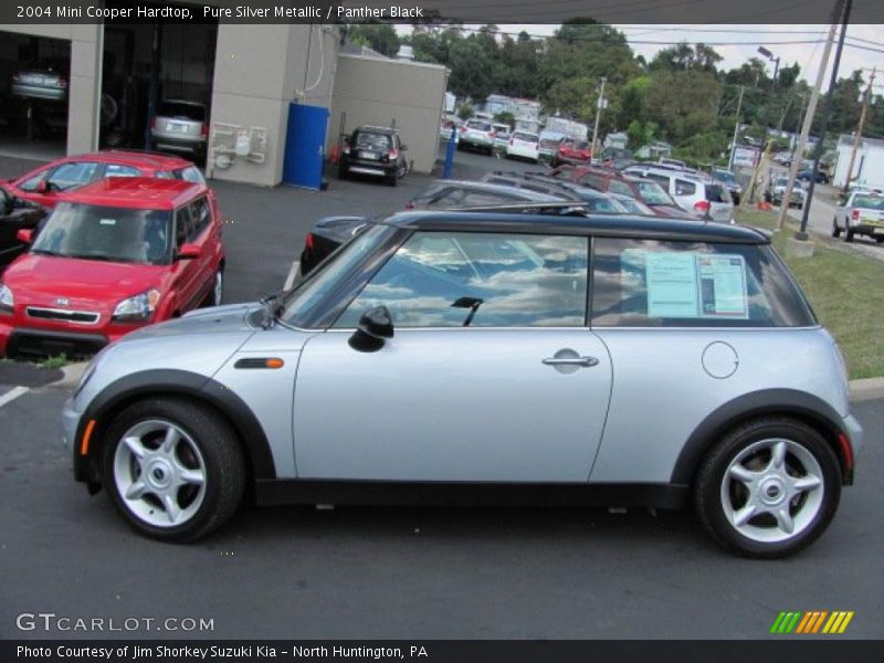 Pure Silver Metallic / Panther Black 2004 Mini Cooper Hardtop