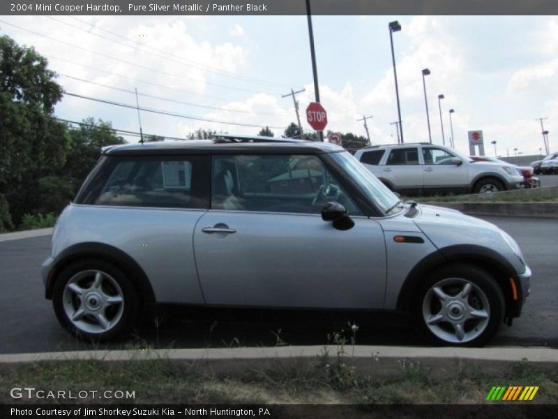 Pure Silver Metallic / Panther Black 2004 Mini Cooper Hardtop