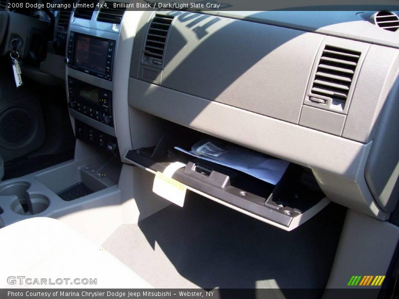Brilliant Black / Dark/Light Slate Gray 2008 Dodge Durango Limited 4x4