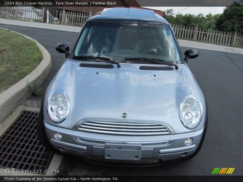 Pure Silver Metallic / Panther Black 2004 Mini Cooper Hardtop