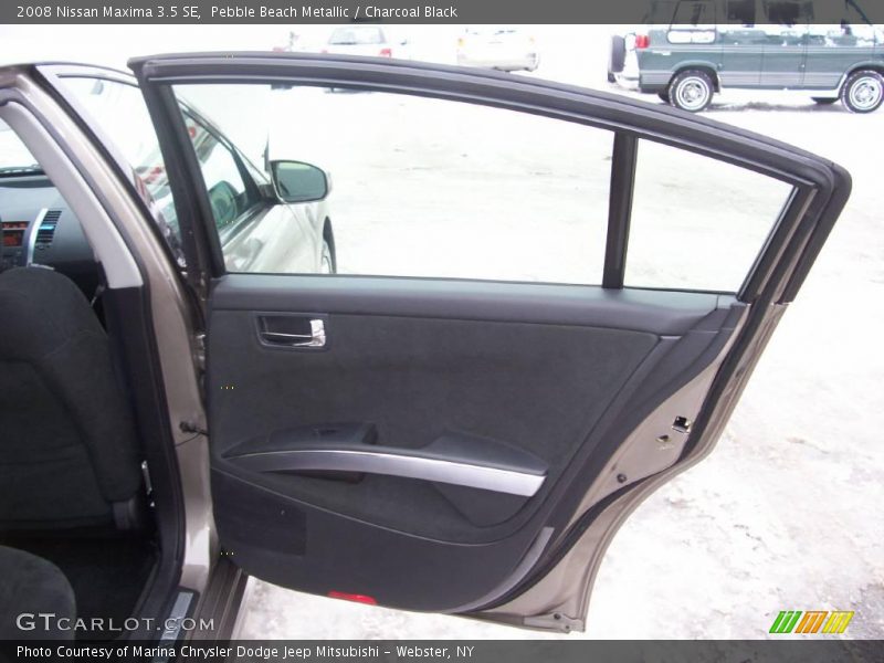 Pebble Beach Metallic / Charcoal Black 2008 Nissan Maxima 3.5 SE