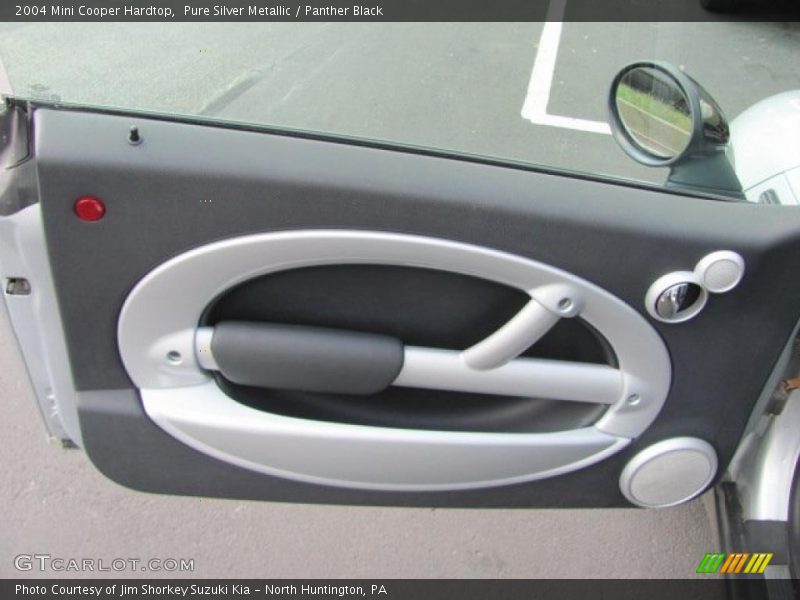 Pure Silver Metallic / Panther Black 2004 Mini Cooper Hardtop