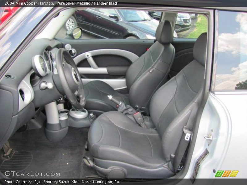 Pure Silver Metallic / Panther Black 2004 Mini Cooper Hardtop