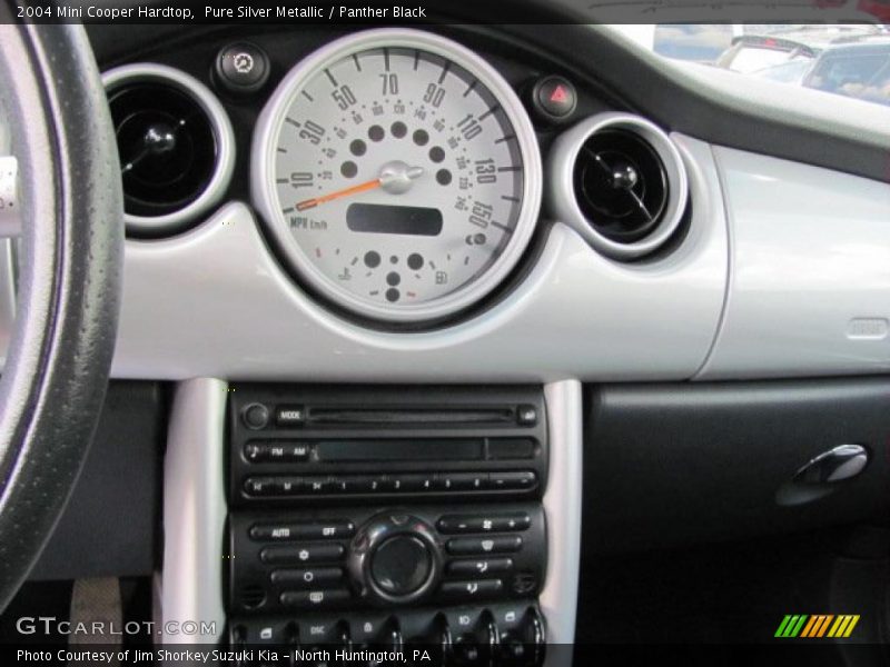 Pure Silver Metallic / Panther Black 2004 Mini Cooper Hardtop