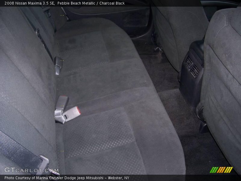 Pebble Beach Metallic / Charcoal Black 2008 Nissan Maxima 3.5 SE