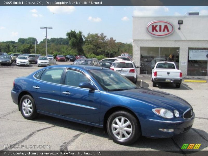 Deep Sapphire Blue Metallic / Neutral 2005 Buick LaCrosse CXL