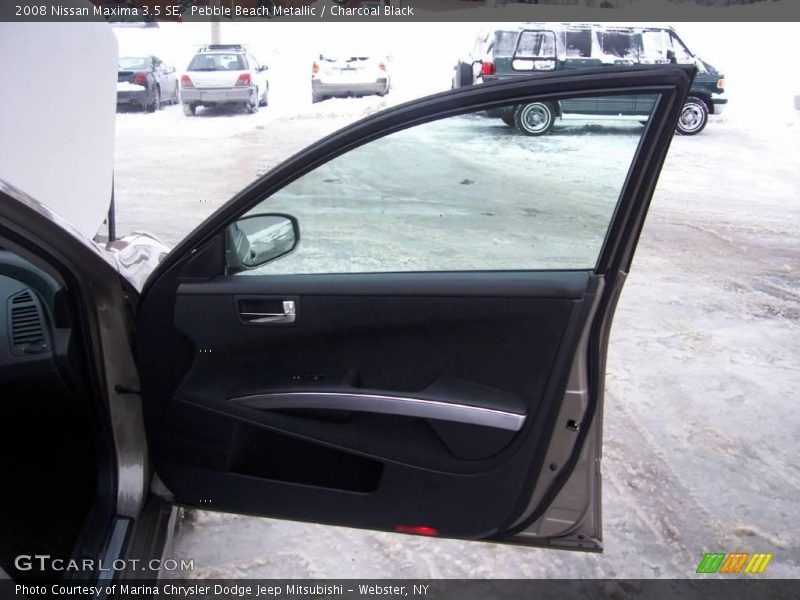 Pebble Beach Metallic / Charcoal Black 2008 Nissan Maxima 3.5 SE