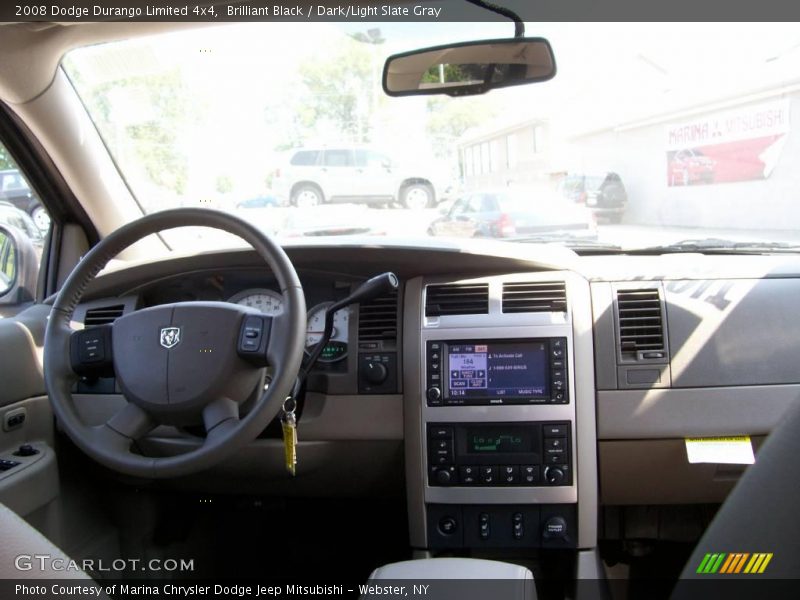 Brilliant Black / Dark/Light Slate Gray 2008 Dodge Durango Limited 4x4