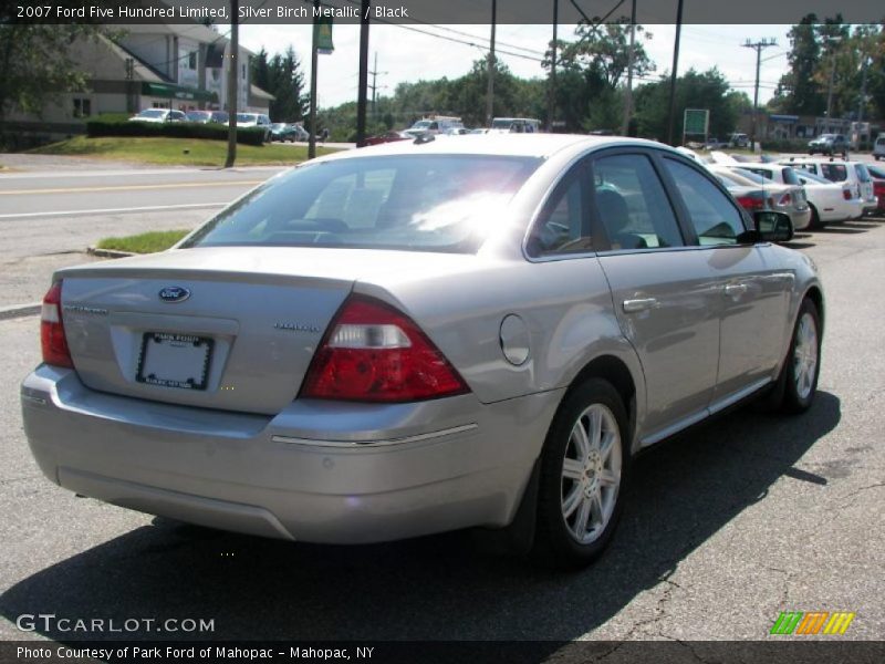 Silver Birch Metallic / Black 2007 Ford Five Hundred Limited