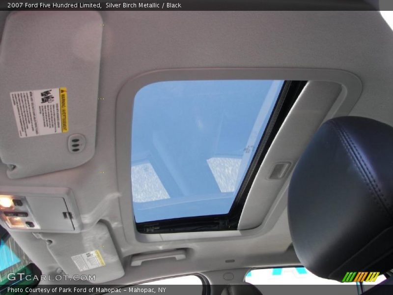 Silver Birch Metallic / Black 2007 Ford Five Hundred Limited