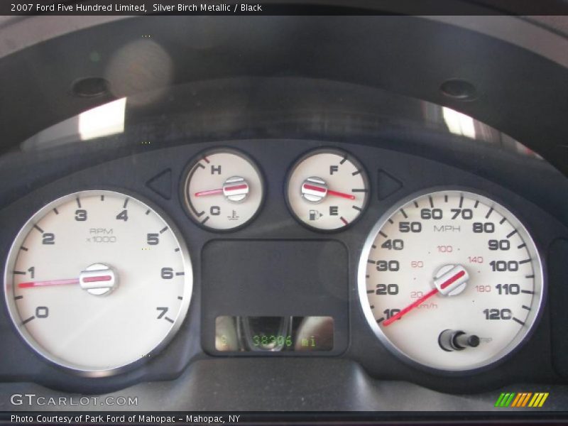 Silver Birch Metallic / Black 2007 Ford Five Hundred Limited
