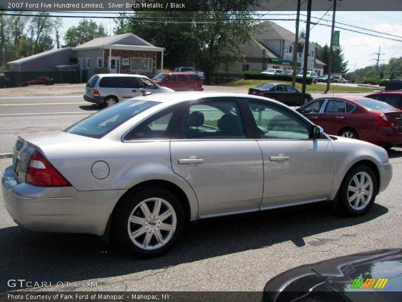 Silver Birch Metallic / Black 2007 Ford Five Hundred Limited