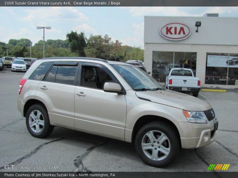 Clear Beige Metallic / Beige 2006 Suzuki Grand Vitara Luxury 4x4