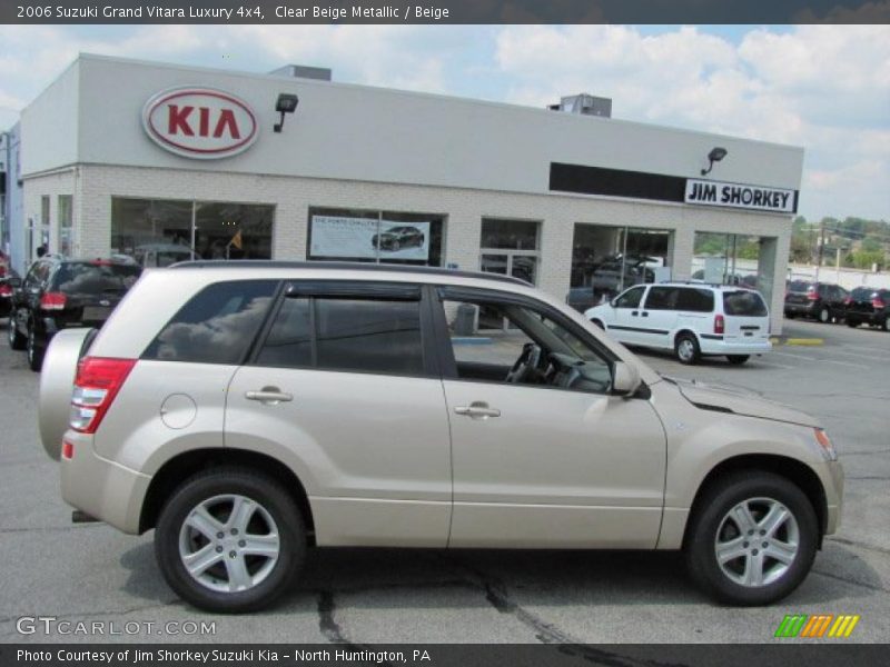 Clear Beige Metallic / Beige 2006 Suzuki Grand Vitara Luxury 4x4