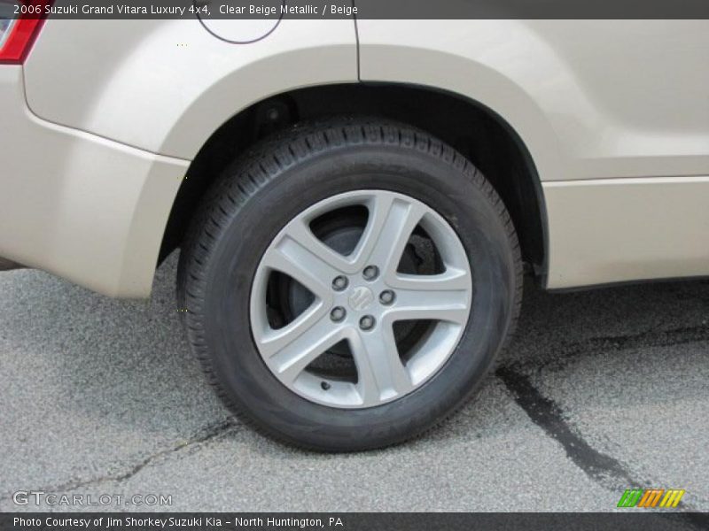 Clear Beige Metallic / Beige 2006 Suzuki Grand Vitara Luxury 4x4